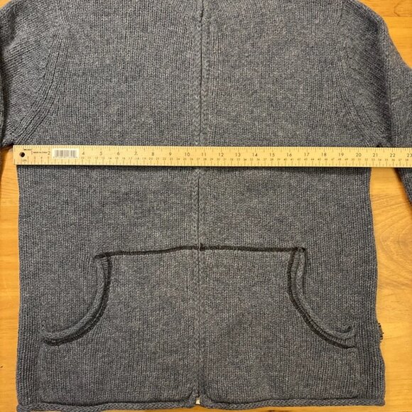 Vintage Sierra Designs Full Zip Shetland Wool Knit Sweater Mens Medium - Picture 13 of 16